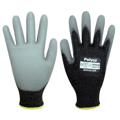 Polyco Matrix C4 Cut Resistant Gloves with Palm Coating 992